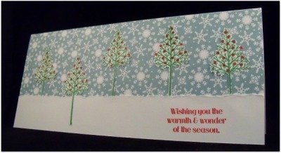 Christmas Card Sunday  Warmth and Wonder - blog.Stamp4Joy.com