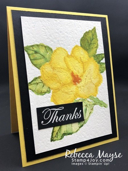 Thank Yous - Handmade Thank You Card - www.Stamp4Joy.com