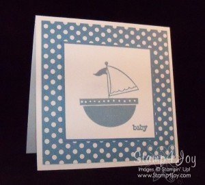 Handmade Baby Card