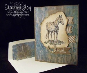 Horse Rubber Stamp