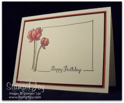 Clean and Simple Cards Stepped Up - blog.Stamp4Joy.com