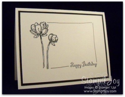 Clean and Simple Cards - blog.Stamp4Joy.com