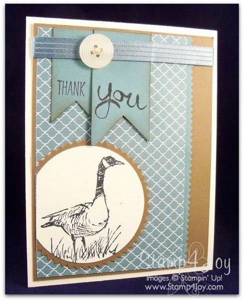 Wetlands Thank You - blog.Stamp4Joy.com