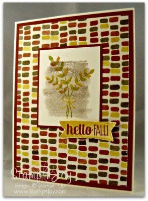 For All Things Fall Card - blog.Stamp4Joy.com