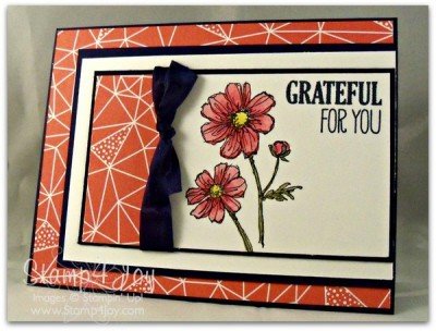 Handmade Card Ideas Bloom With Hope - blog.Stamp4Joy.com