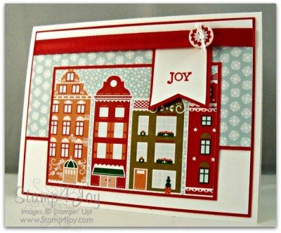 Make Your Own Christmas Cards With Stampin' Up! - blog.Stamp4Joy.com