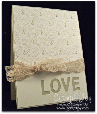 Homemade Wedding Cards Something Borrowed - blog.Stamp4Joy.com
