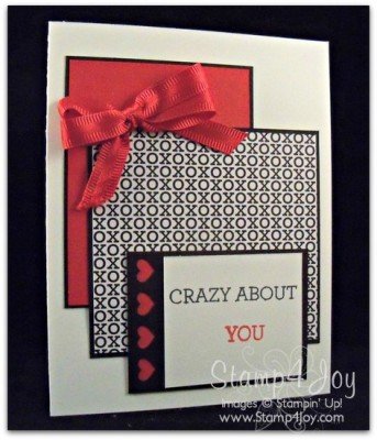 Make Valentine Cards Stacked With Love - blog.Stamp4Joy.com