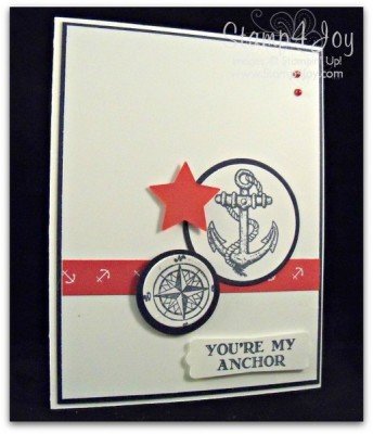 Guy Greetings - You're My Anchor - blog.Stamp4Joy.com