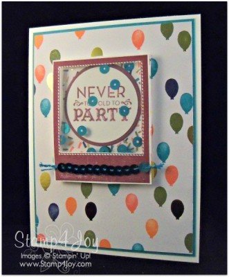 Birthday Shaker Card