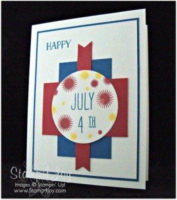 Independence Day Cards - blog.Stamp4Joy.com
