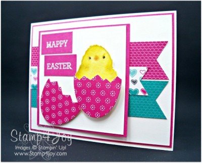 Handmade Easter Card - blog.Stamp4Joy.com