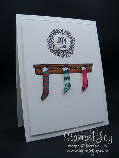 Christmas Card Sunday - Joy to All - blog.Stamp4Joy.com