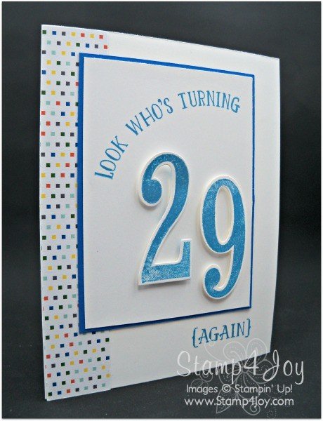 Number of Years Funny Birthday Card - blog.Stamp4Joy.com