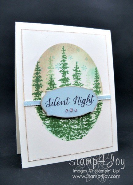 DIY Christmas Card Sunday Wonderland - blog.Stamp4Joy.com