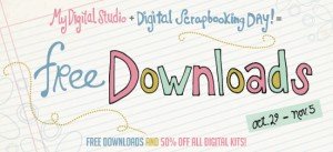 Sale on Digital Scrapbooking Kits!