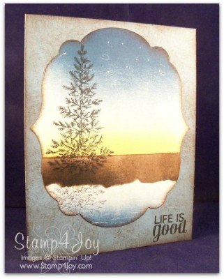 Brayered Lovely as a Tree - blog.Stamp4Joy.com
