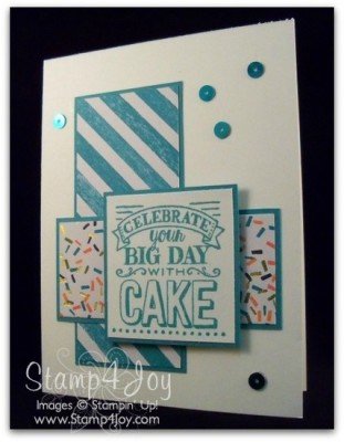 Big Day Birthday Card Ideas - blog.Stamp4Joy.com