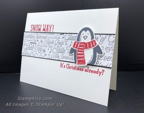 Christmas Card-Sunday-Snow Place - www.Stamp4Joy.com
