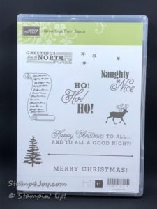 Greetings From Santa - https://stamp4joy.com/retired-rubber-stamps/