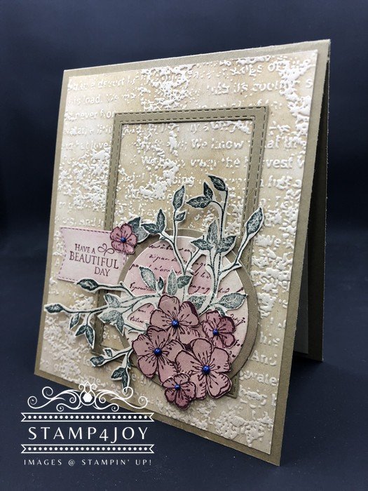 Shabby Chic Birthday Cards - www.Stamp4Joy.com