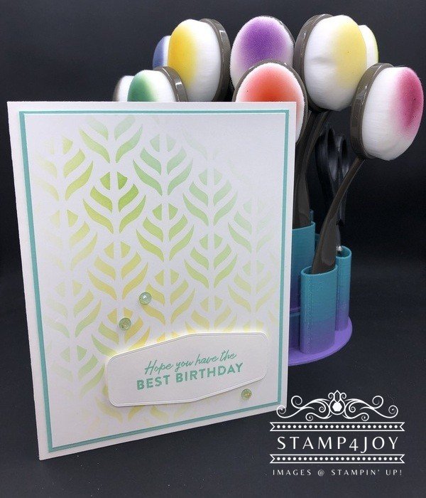 Looking For Easy Hand Made Birthday Cards to Make - www.Stamp4Joy.com