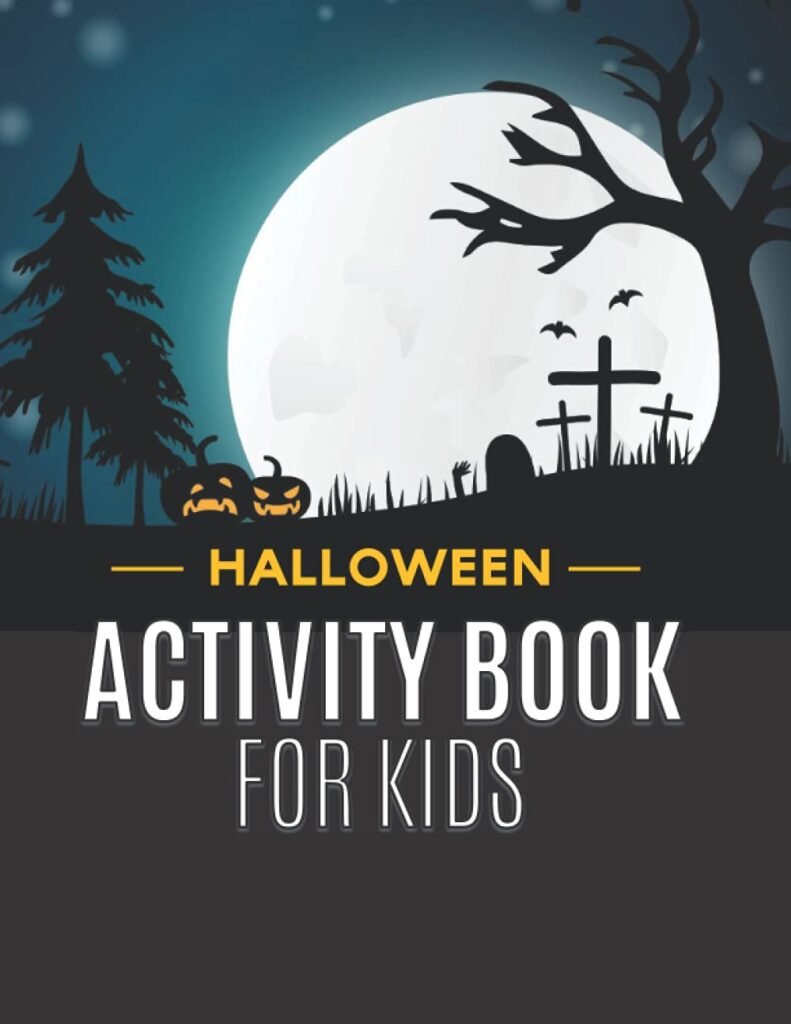 Halloween Activity Book for Kids - Stamp4Joy.com