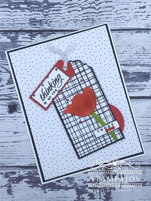 Tulip Greeting Card - www.Stamp4Joy.com