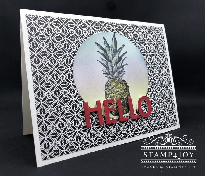 Homemade Card Idea - www.Stamp4Joy.com