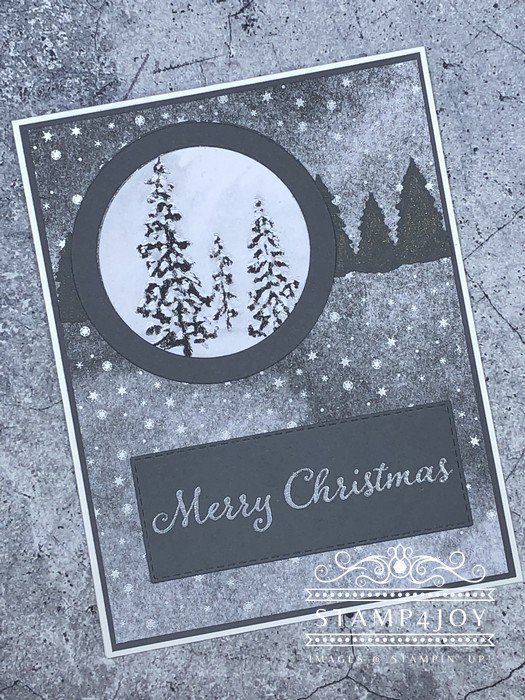 Card Sketch For Christmas Card Sunday - www.Stamp4Joy.com