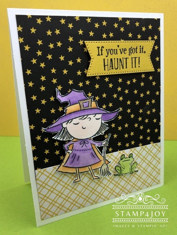 Make Your Own Halloween Cards - www.Stamp4Joy.com