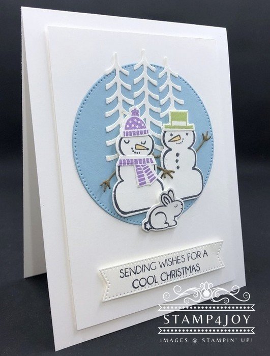 Cute Christmas Card - Stamp4Joy.com