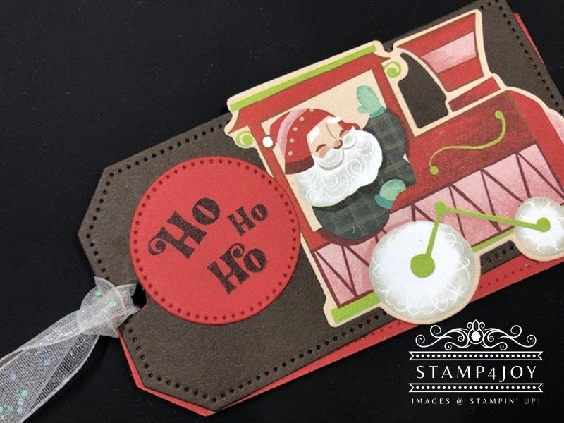 Christmas Gift Tags You Can Make closeup - Stamp4Joy.com