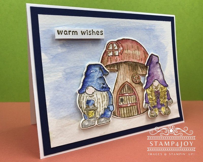 Watercolor Handmade Cards - Stamp4Joy.com