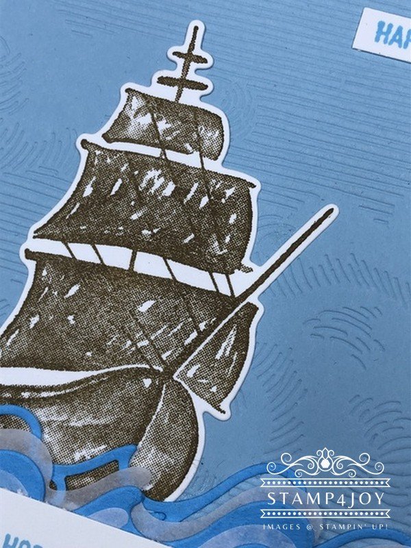 Nautical-Themed Card - Stamp4Joy.com