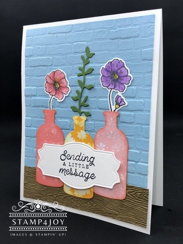 Making a Card With Odds and Ends - Stamp4Joy.com