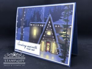 Simple Christmas Card Design - Stamp4Joy.com