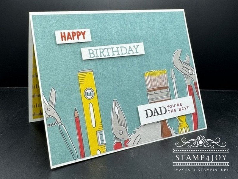 Handmade Birthday Cards for Him - Stamp4Joy.com