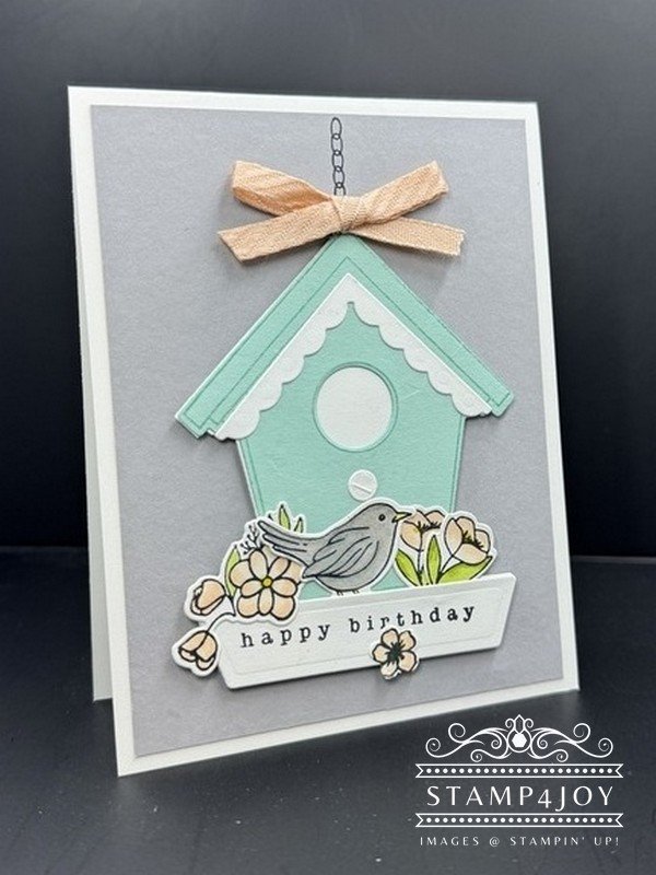 DIY Happy Birthday Card - Stamp4Joy.com