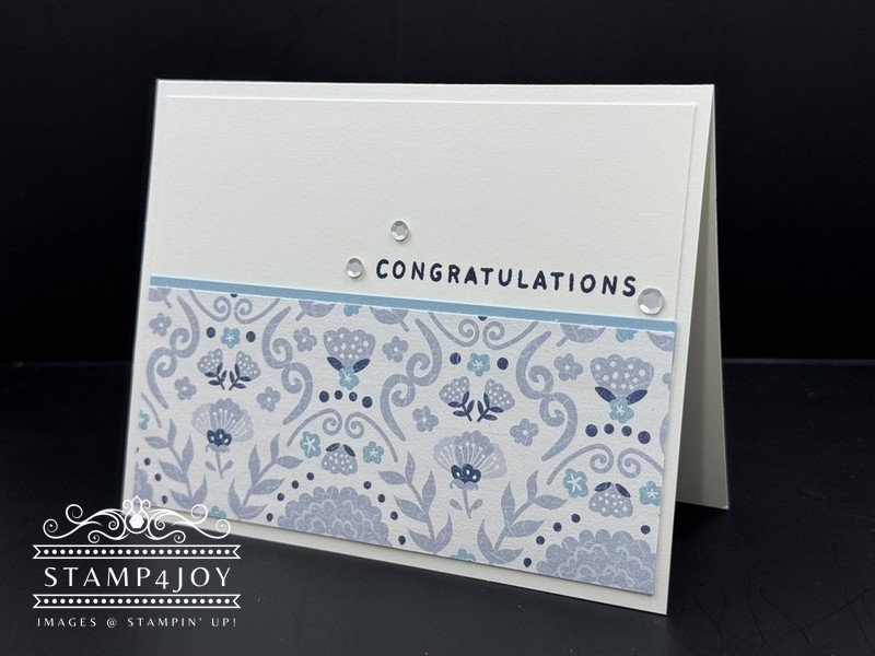 Congratulations Card - by Stamp4Joy.com