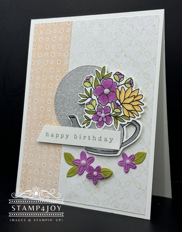 DIY Birthday Card Design Idea - Stamp4Joy.com