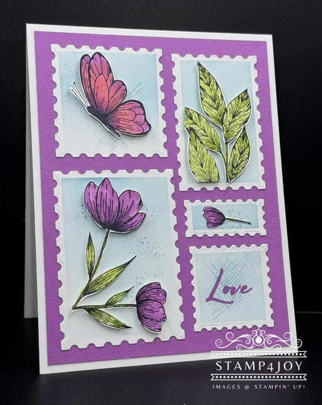 Make a Beautiful Card - Stamp4Joy.com