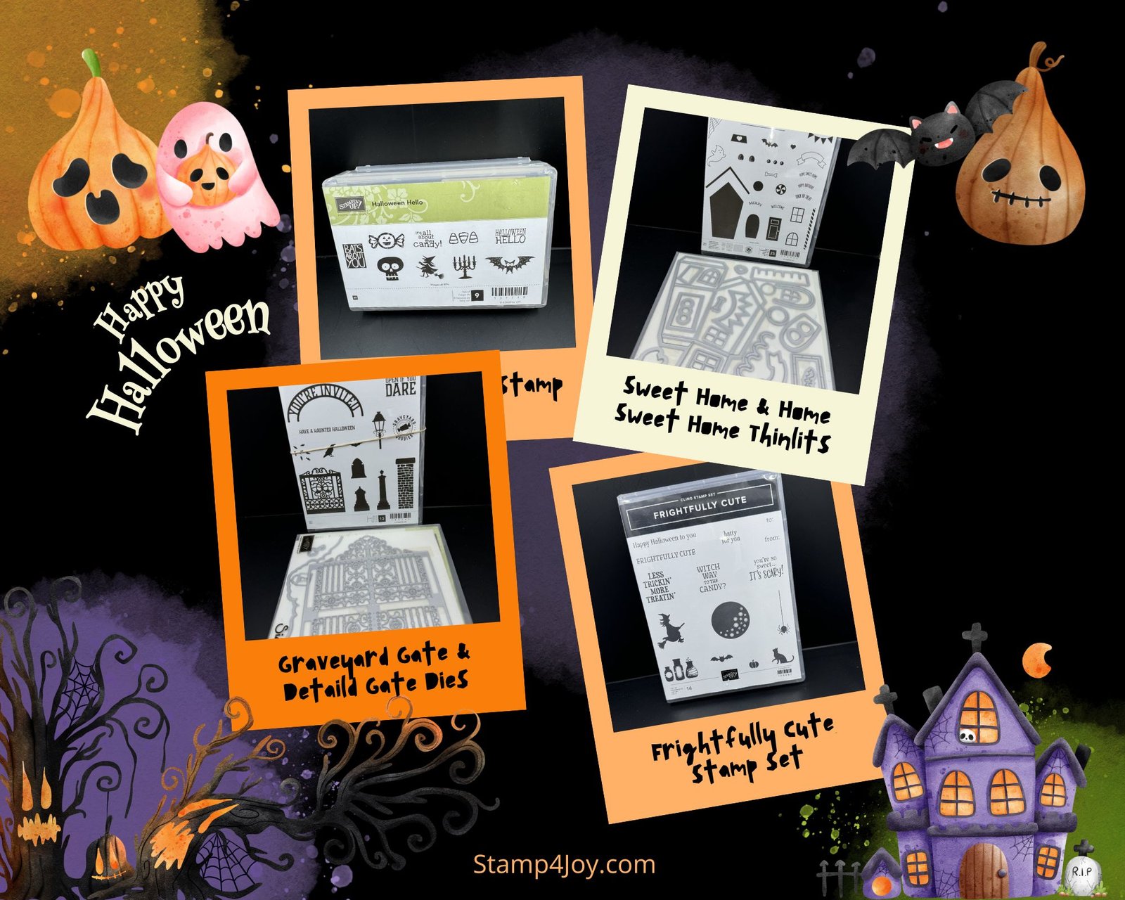 Handmade Halloween Crafts - Stamp4Joy.com