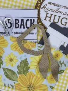 Crafting With You Tote close-up - Stamp4Joy.com