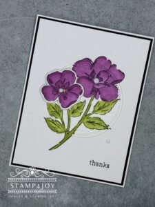 Idea for Thank You Cards - Stamp4Joy.com