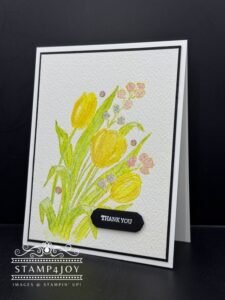 Mixed Florals Meets Watercolor - Stamp4Joy.com