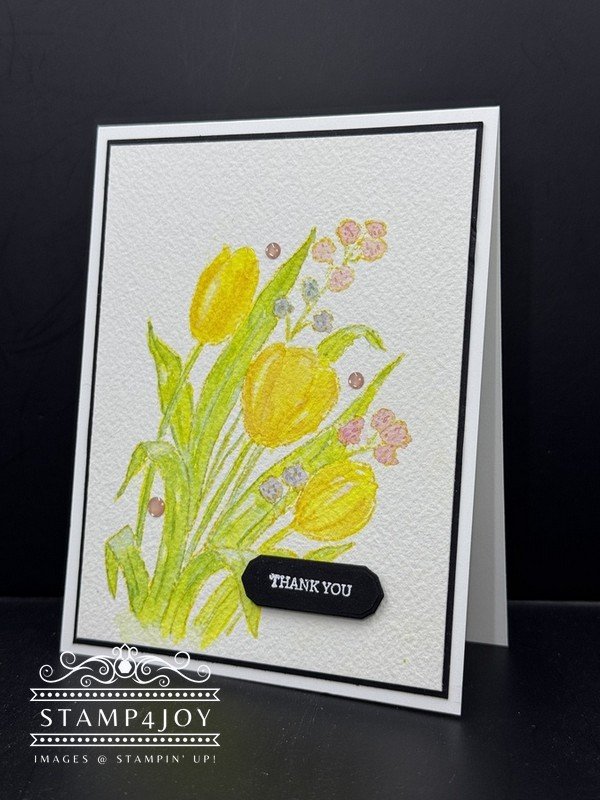 Mixed Florals Meets Watercolor - Stamp4Joy.com