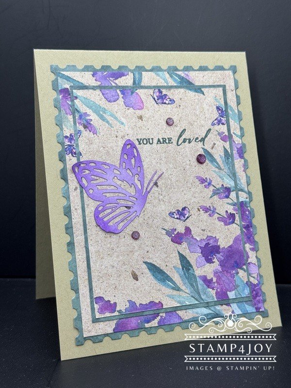 Uplifting Card idea - Stamp4Joy.com