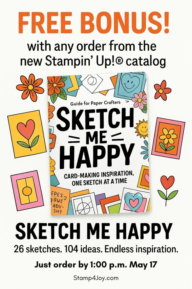 Sketch Me Happy - Stamp4Joy.com