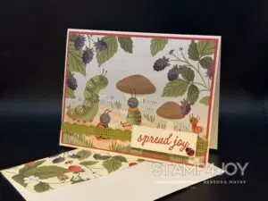 Cute as a Bug Card - Stamp4Joy.com